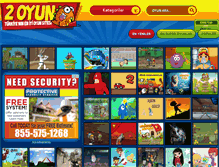 Tablet Screenshot of 2oyun.net